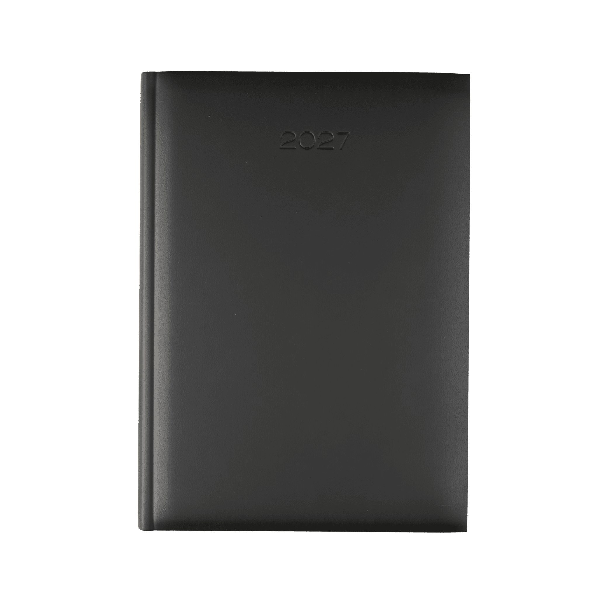 Lewes SmoothGrain A4 Desk Diary, Day Per Page, Black