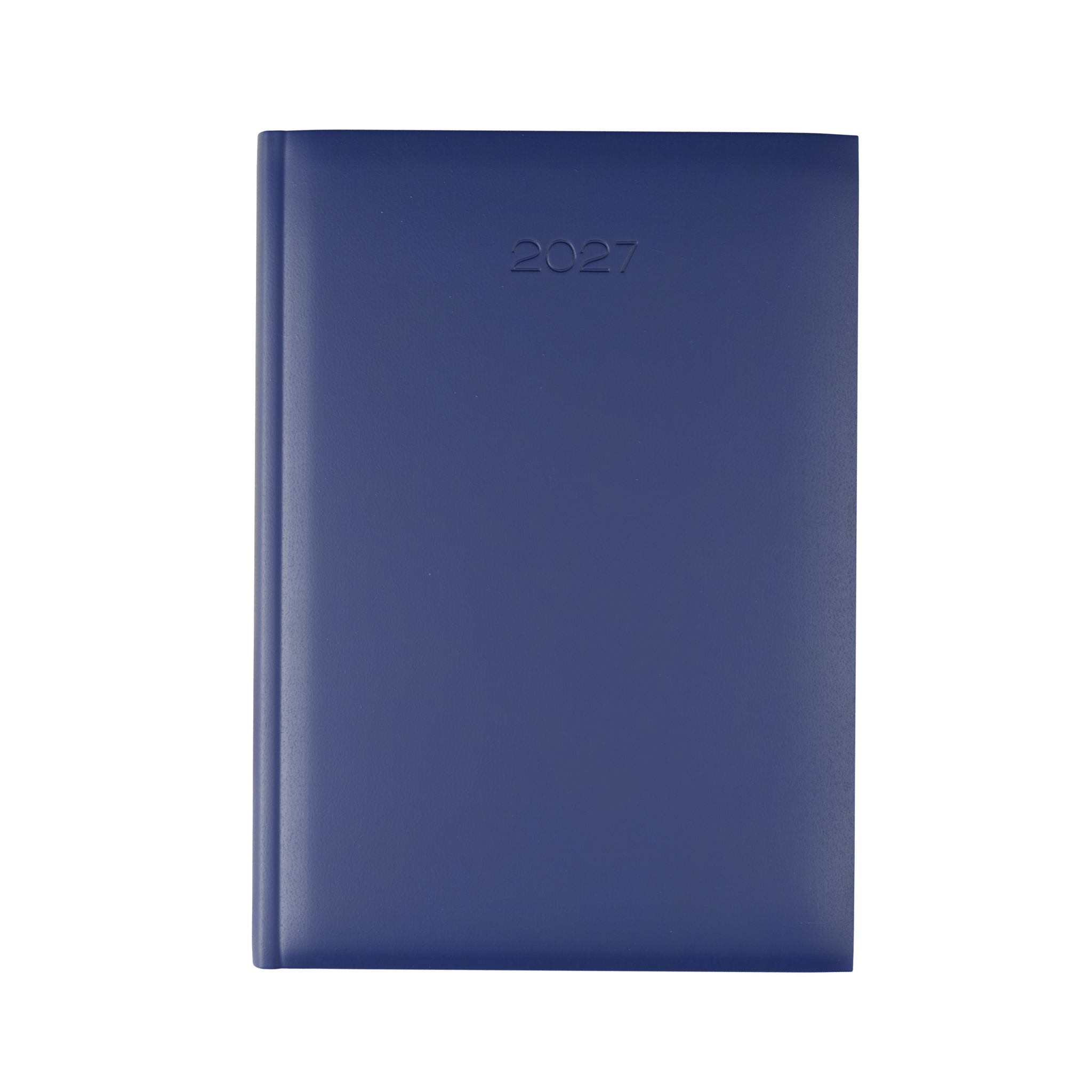 Lewes SmoothGrain A4 Desk Diary, Day Per Page, Blue