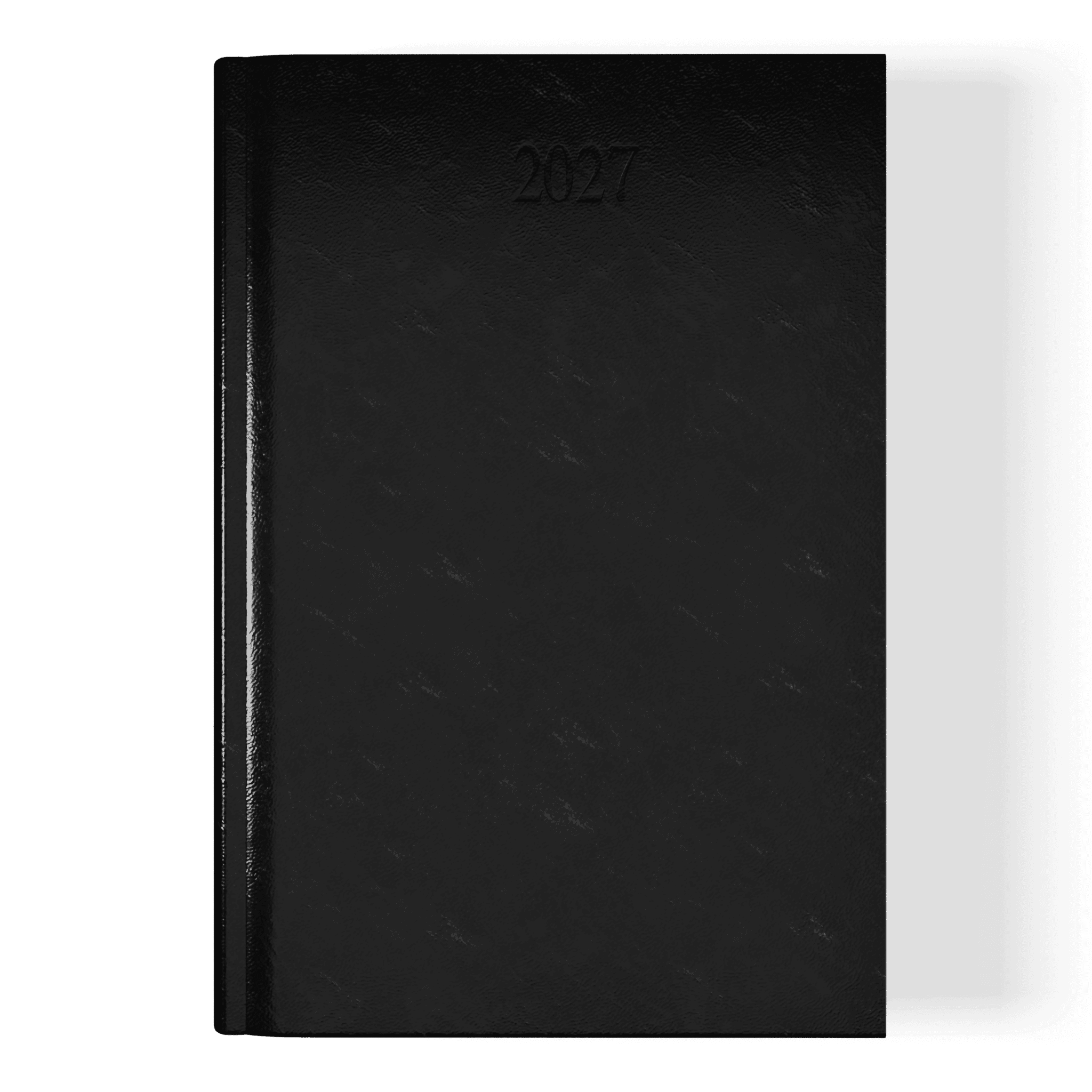Richmond FineGrain A4 Desk Diary, Day Per Page, Black