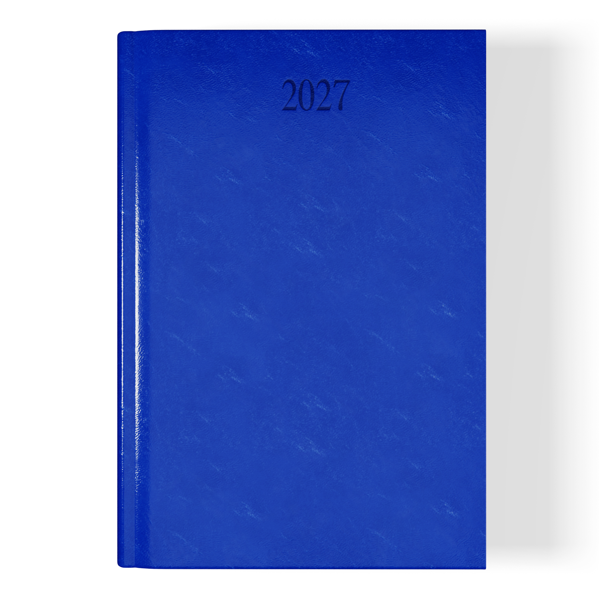 Richmond FineGrain A4 Desk Diary, Day Per Page, Blue