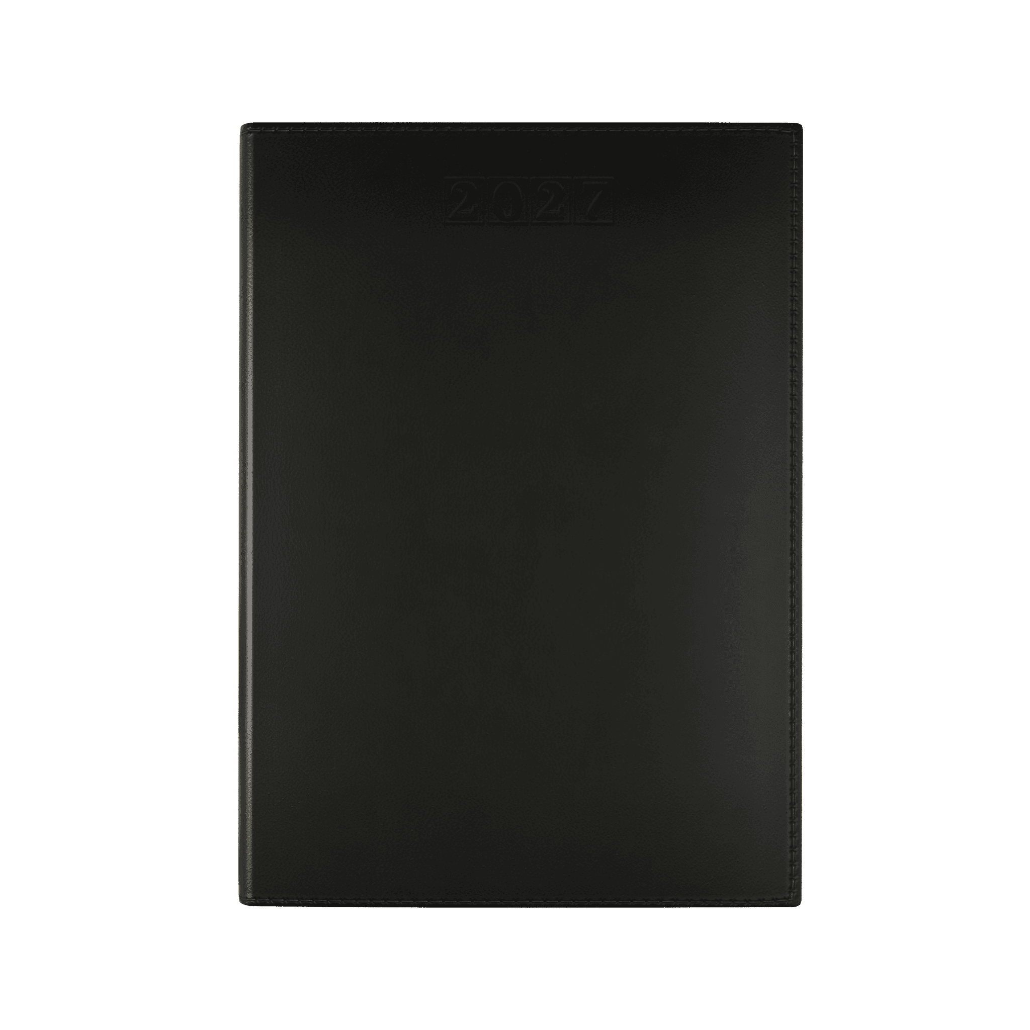 Dorchester NewHide A5 Desk Diary, Day Per Page, Black