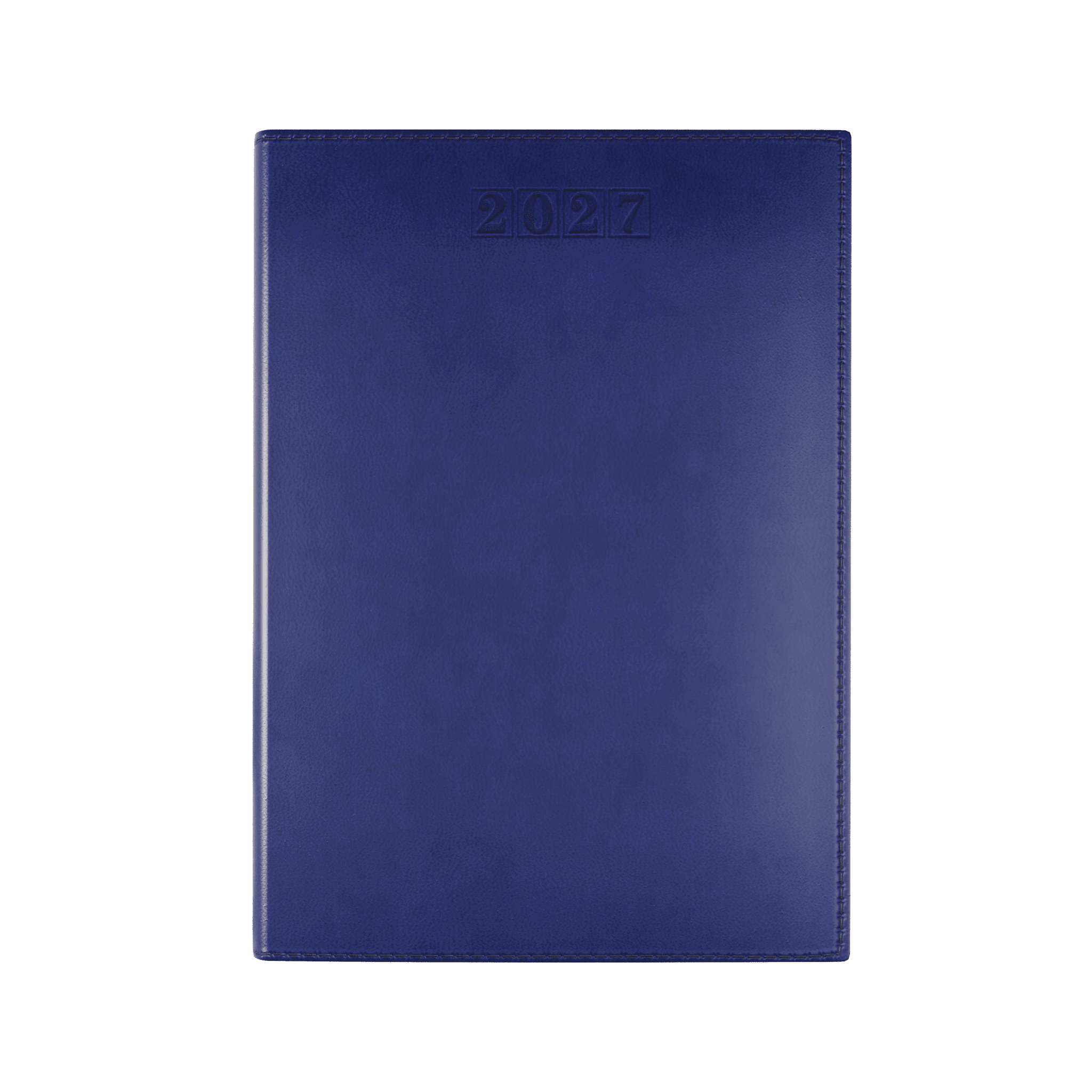 Dorchester NewHide A5 Desk Diary, Week To View, Blue