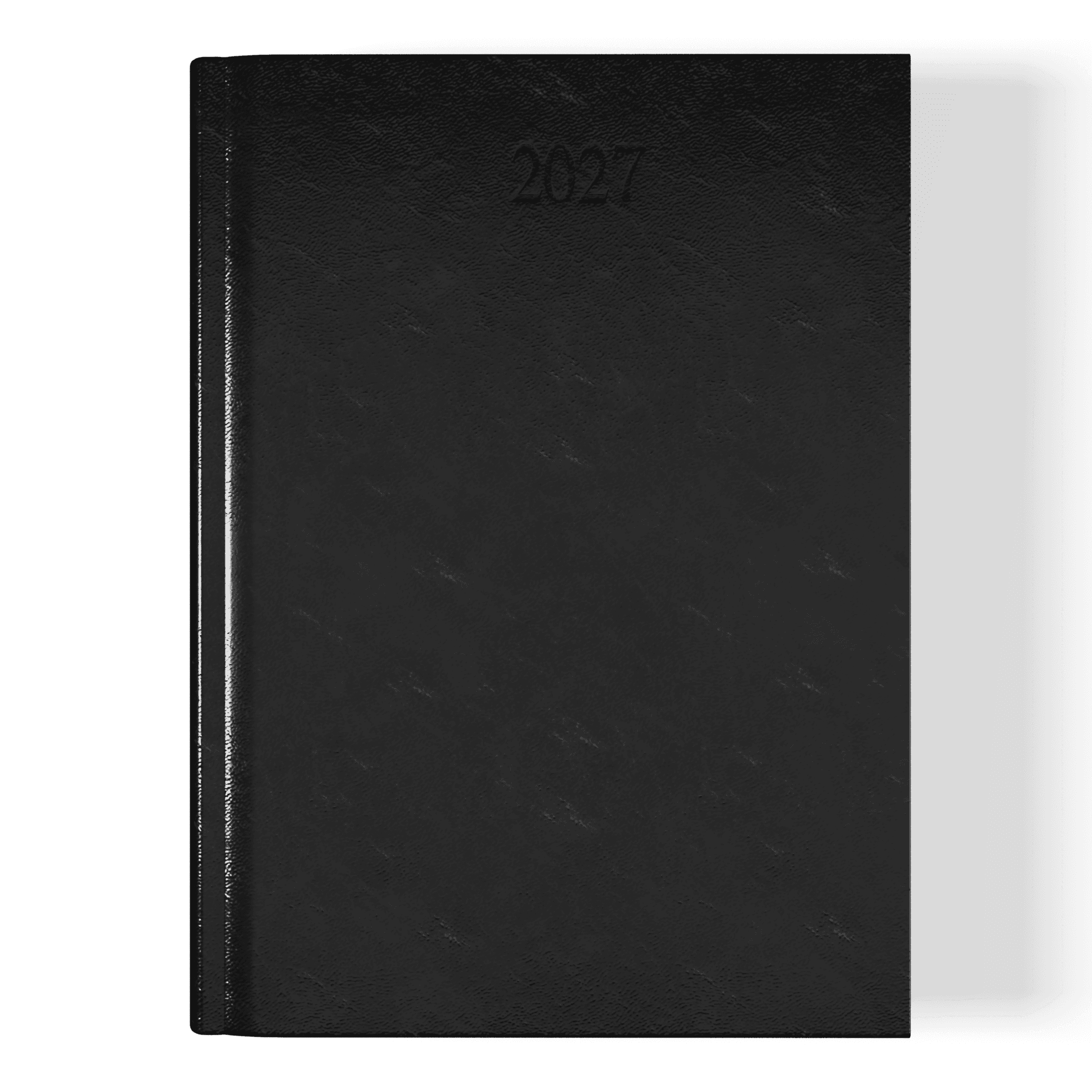 Richmond FineGrain A5 Desk Diary, Day Per Page, Black