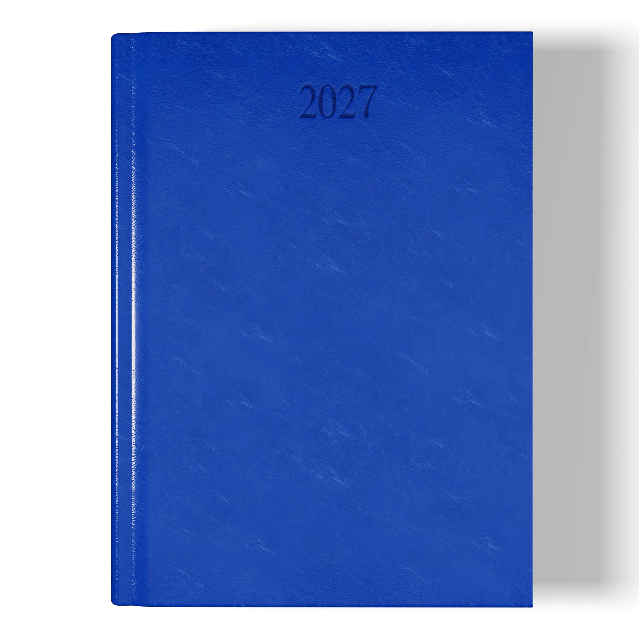 Richmond FineGrain A5 Desk Diary, Day Per Page, Blue