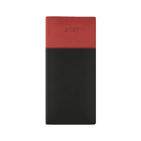 Dorchester Horizon Pocket, Week to View, Black-Red