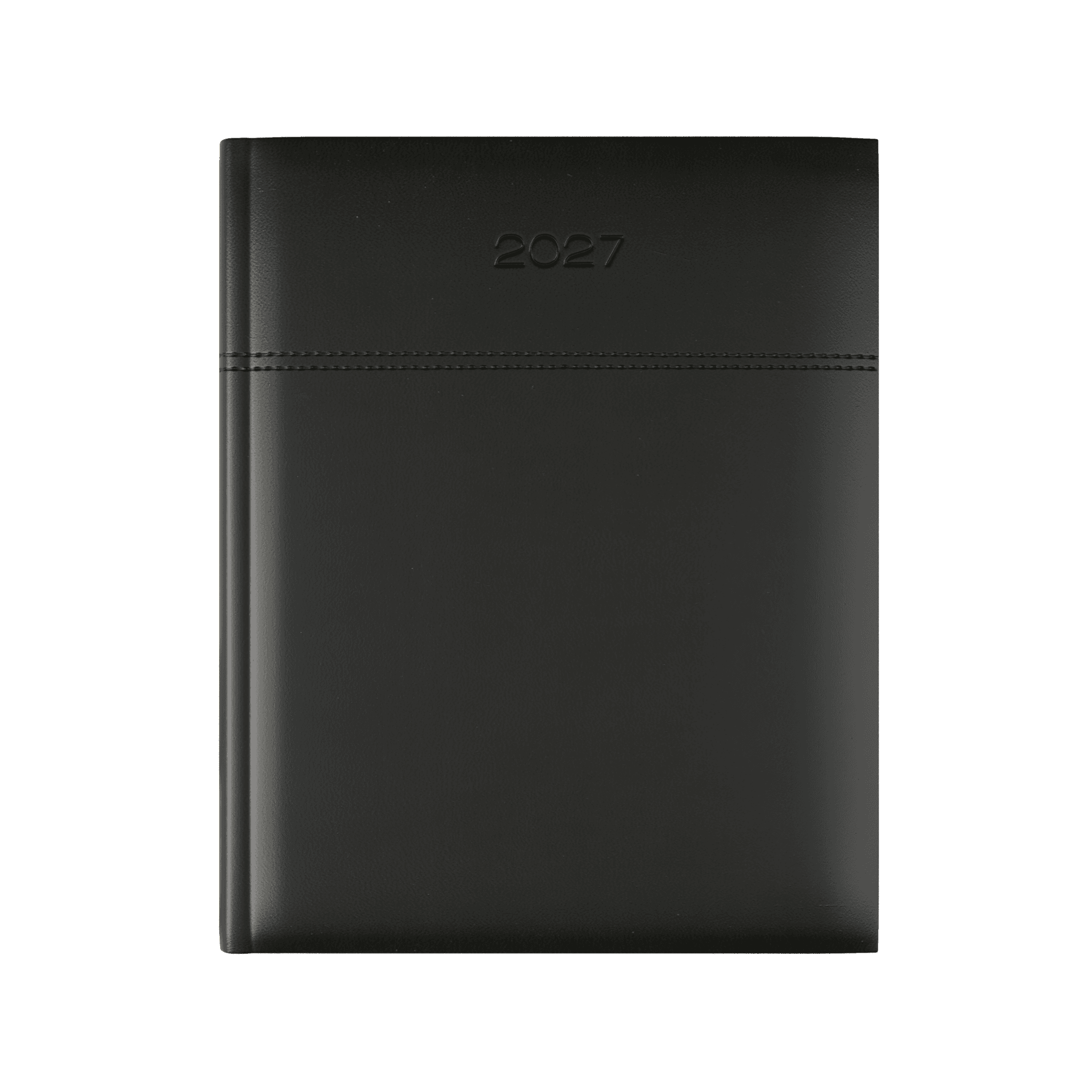 Dorchester Horizon Quarto Desk Diary- Week to View- Black-Black