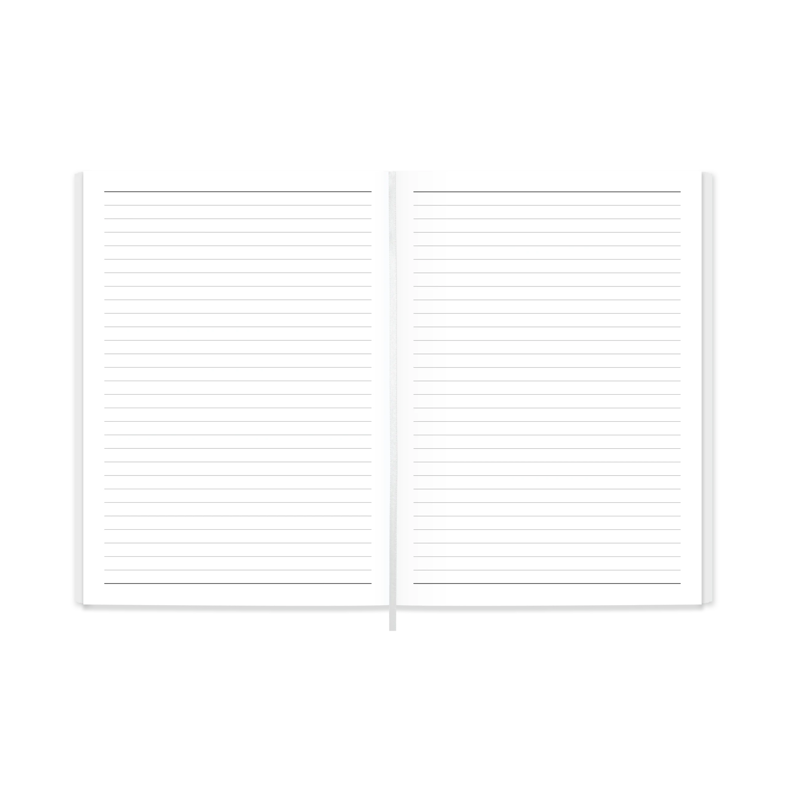 Lewes SmoothGrain A5 Notebook, Feint Ruled, Lime