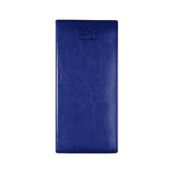 Harrogate SaharaHide Faux Leather Pocket Diary, Week to View, Dark Blue