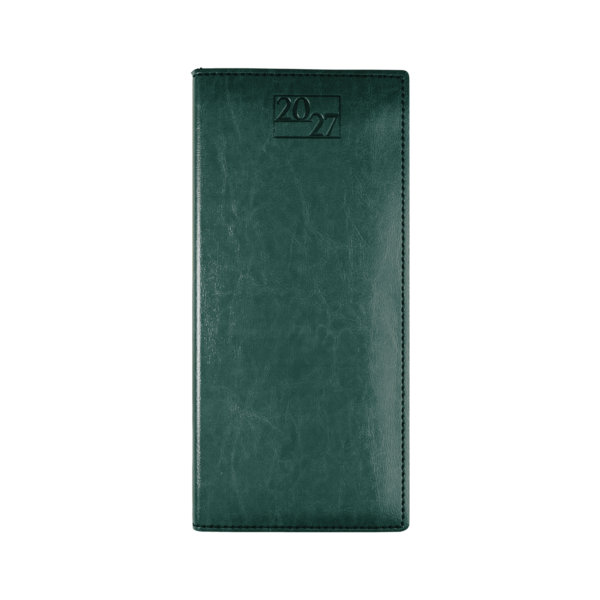 Harrogate SaharaHide Faux Leather Pocket Diary, Week to View, Green