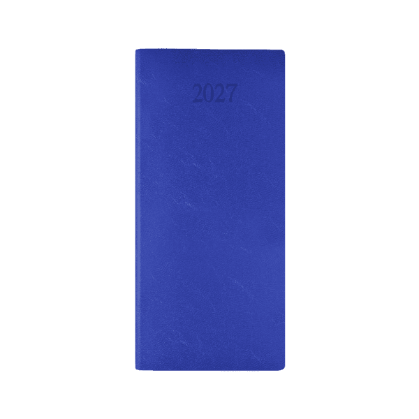 Richmond FineGrain Pocket Diary, Week to View, Blue