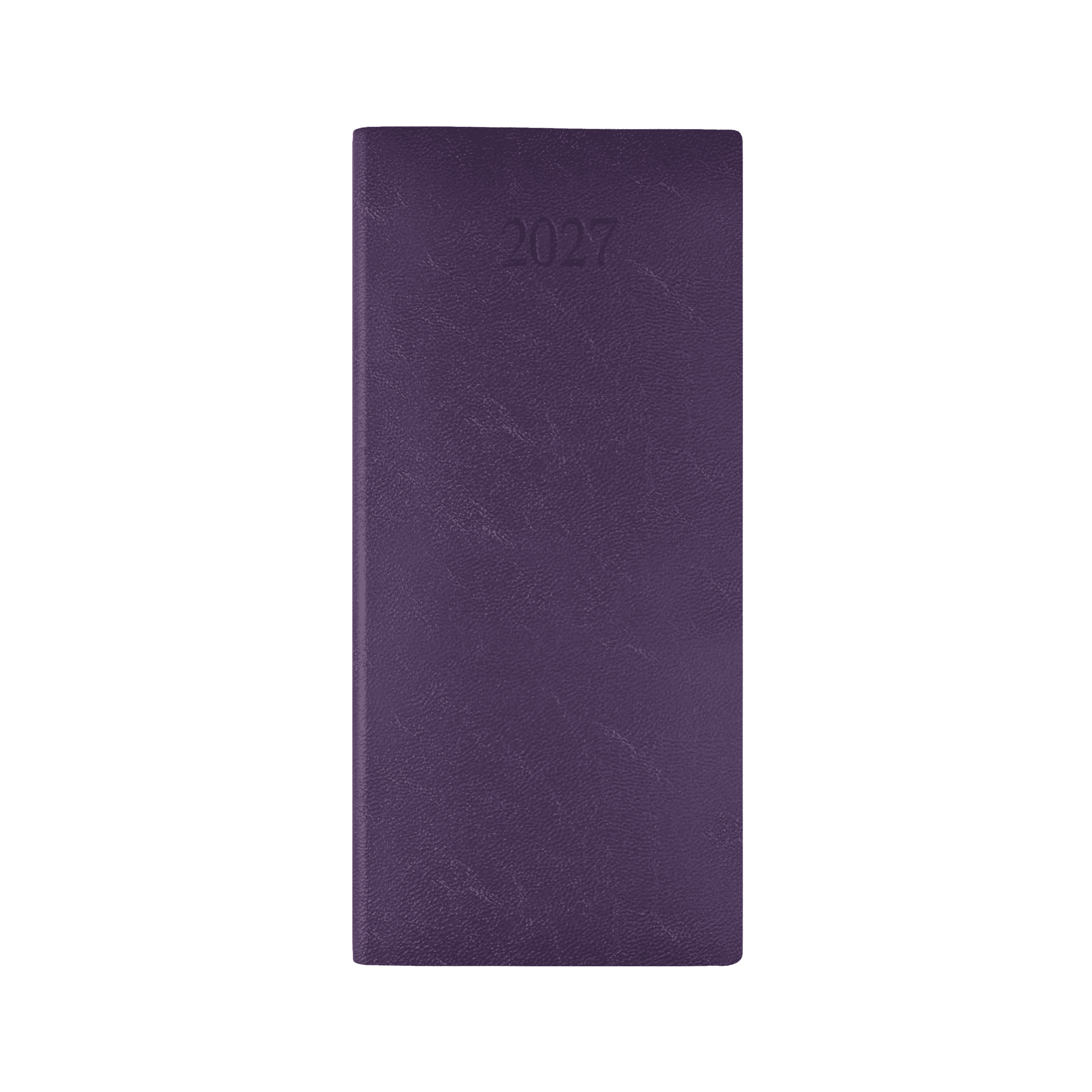 Richmond FineGrain Pocket Diary, Week to View, Purple