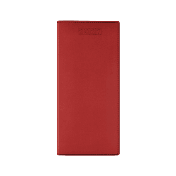 Dorchester NewHide Pocket, Week to View, Red