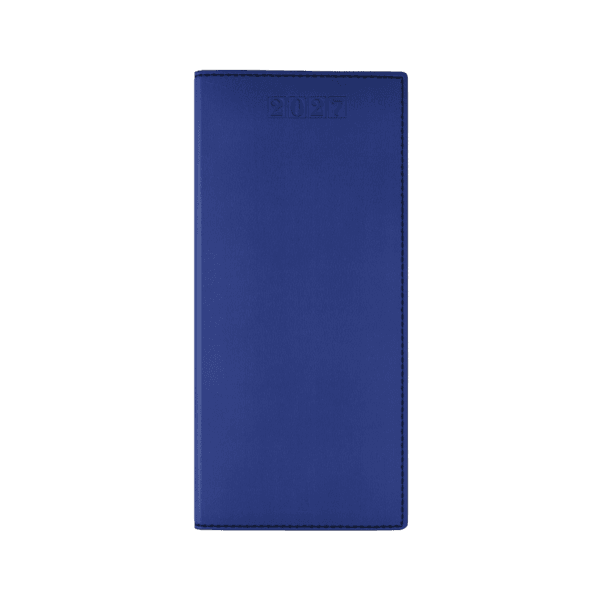 Dorchester NewHide Pocket, Week to View, Royal blue