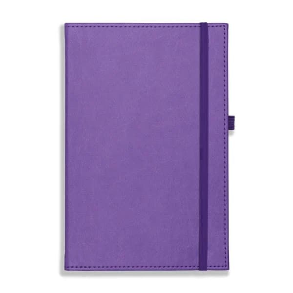 Dorchester A5 Notebook, Feint Ruled, Violet