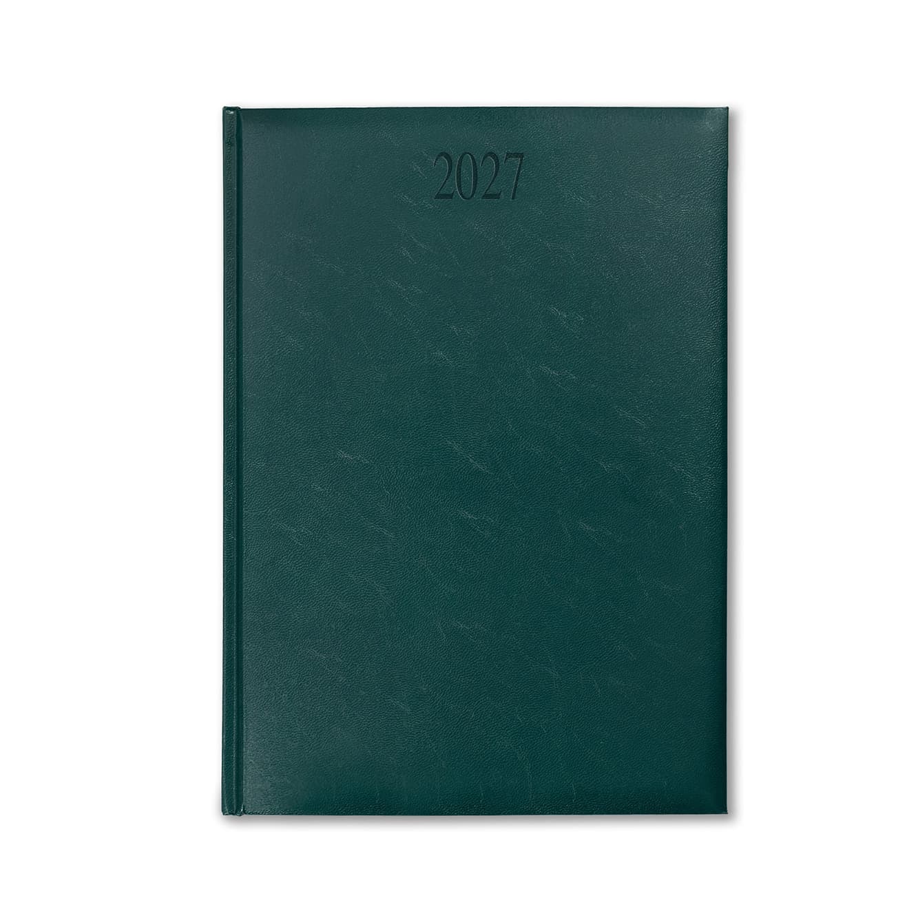 Richmond A4 Desk Diary, Day Per Page, Green