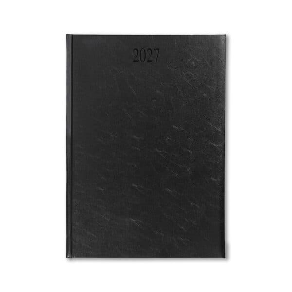 Richmond A4 Desk Diary, Day Per Page, Black