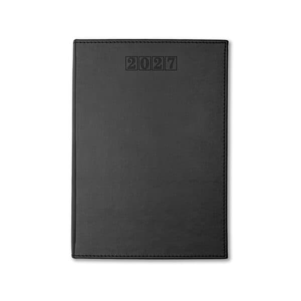 Dorchester A5 Desk Diary, Day Per Page, Black