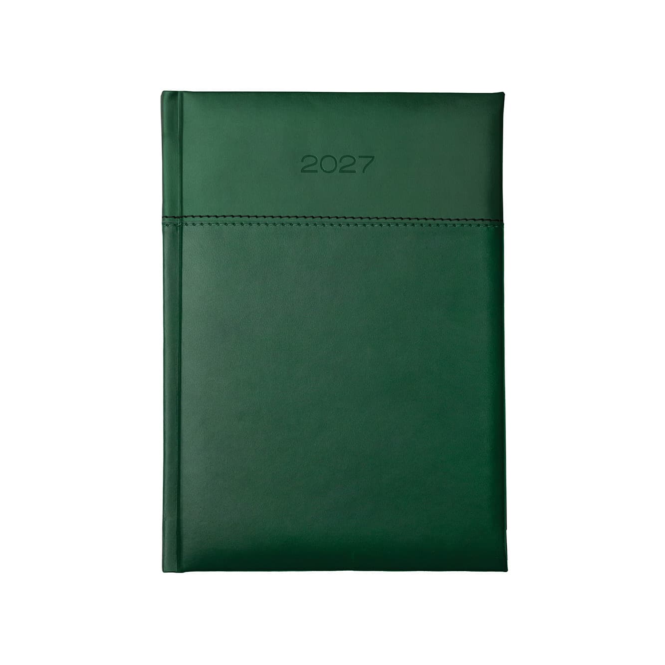 Dorchester Horizon A5 Desk Diary, Day Per Page, Green-Green