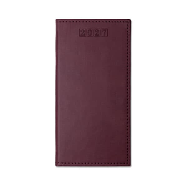 Dorchester Pocket Diary, Week to View, Burgundy
