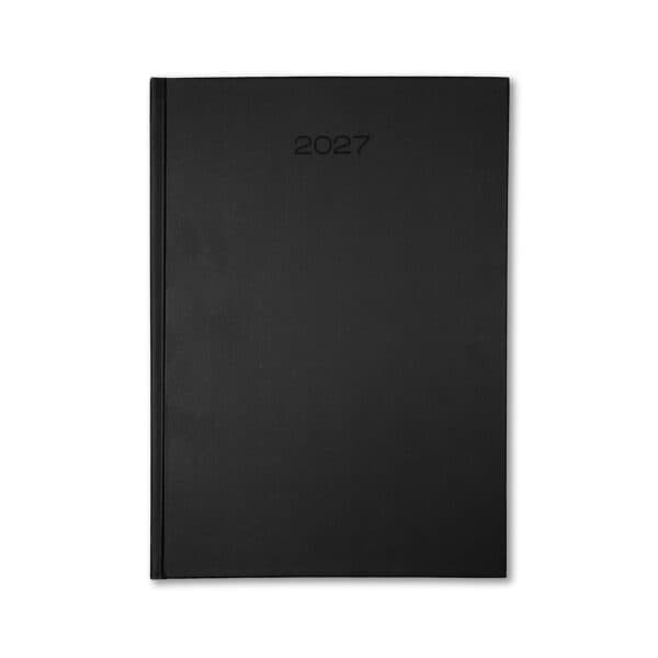Lewes A4 Desk Diary, Day Per Page, Black
