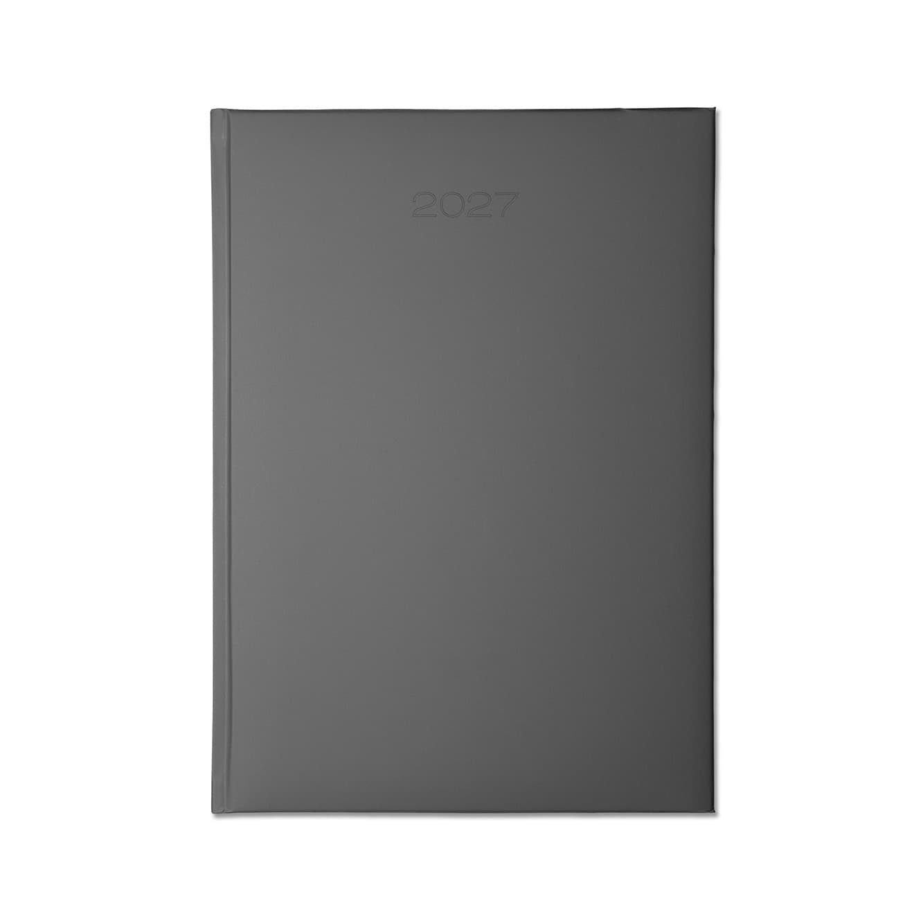 Lewes A4 Desk Diary, Day Per Page, Grey