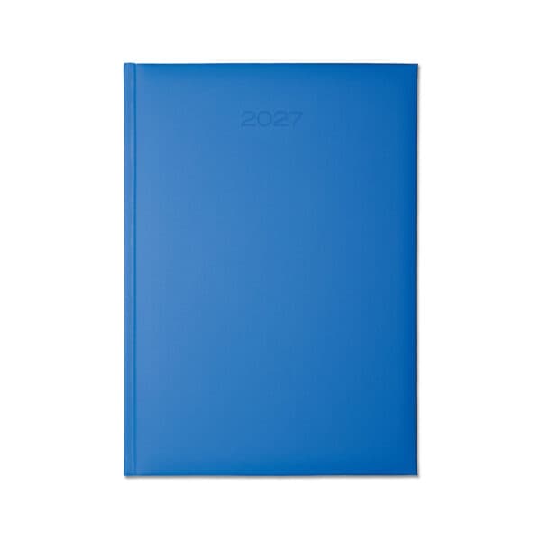Lewes A4 Desk Diary, Day Per Page, Light Blue