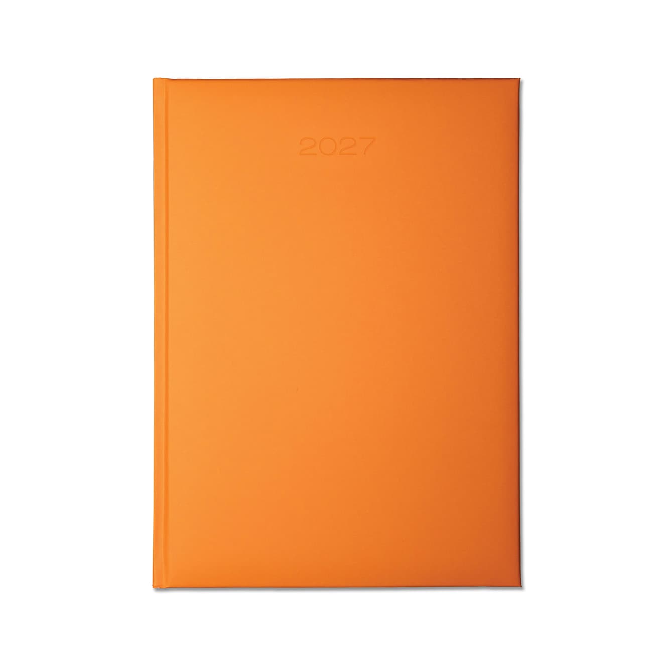 Lewes A4 Desk Diary, Day Per Page, Orange