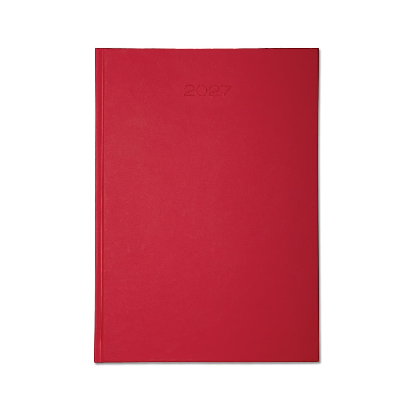 Lewes A4 Desk Diary, Day Per Page, Red