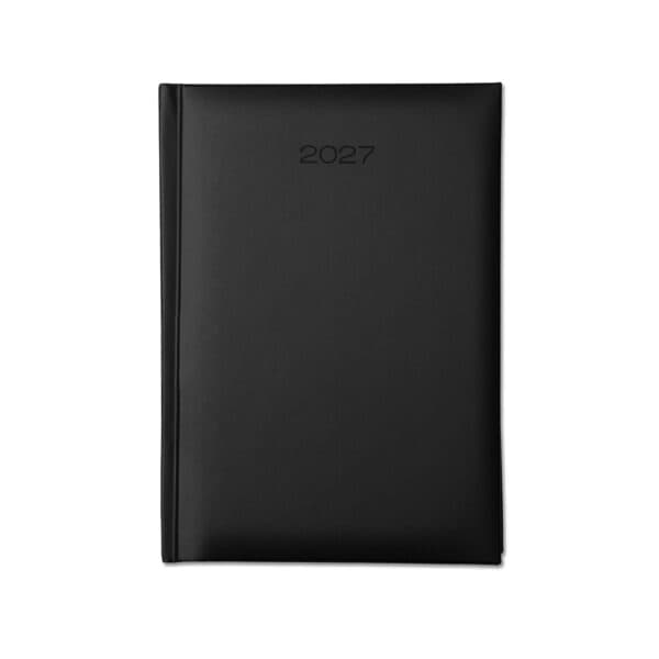 Lewes A5 Desk Diary, Day Per Page, Black