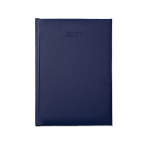 Lewes A5 Desk Diary, Day Per Page, Blue