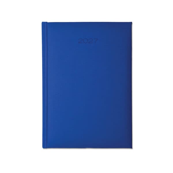 Lewes A5 Desk Diary, Day Per Page, Royal Blue