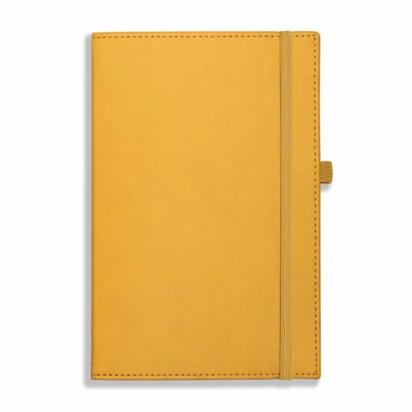 Dorchester A5 Notebook, Feint Ruled, Yellow