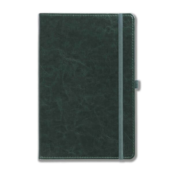 Harrogate A5 Notebook, Feint Ruled, Green