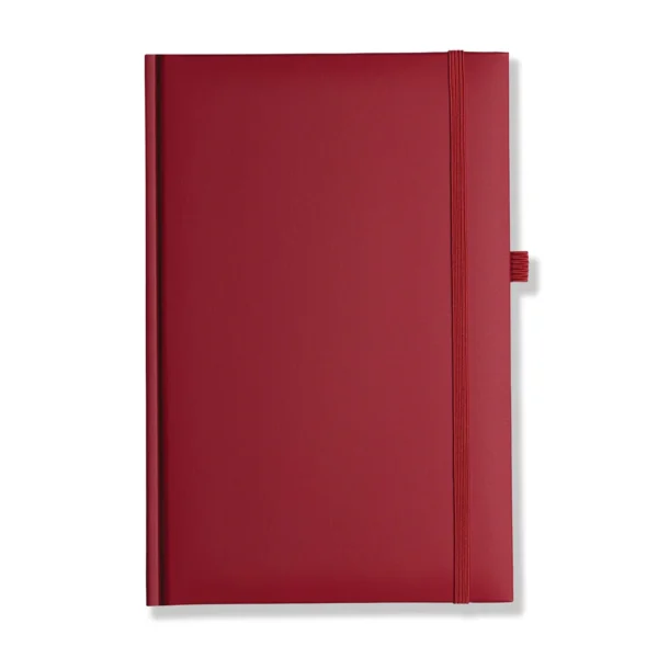 Lewes A5 Notebook, Feint Ruled, Red