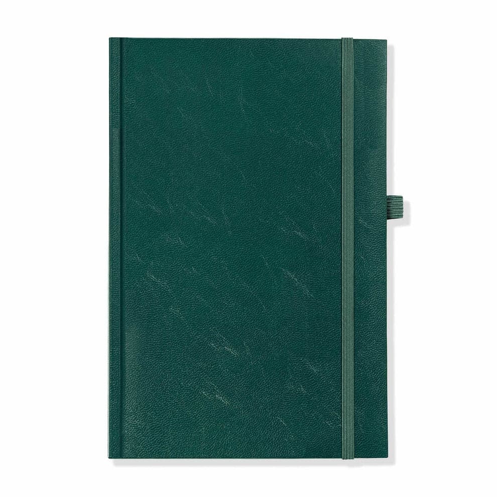 Richmond A5 Notebook, Feint Ruled, Green