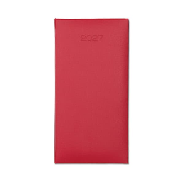 Lewes Pocket Diary, Week to View, Red