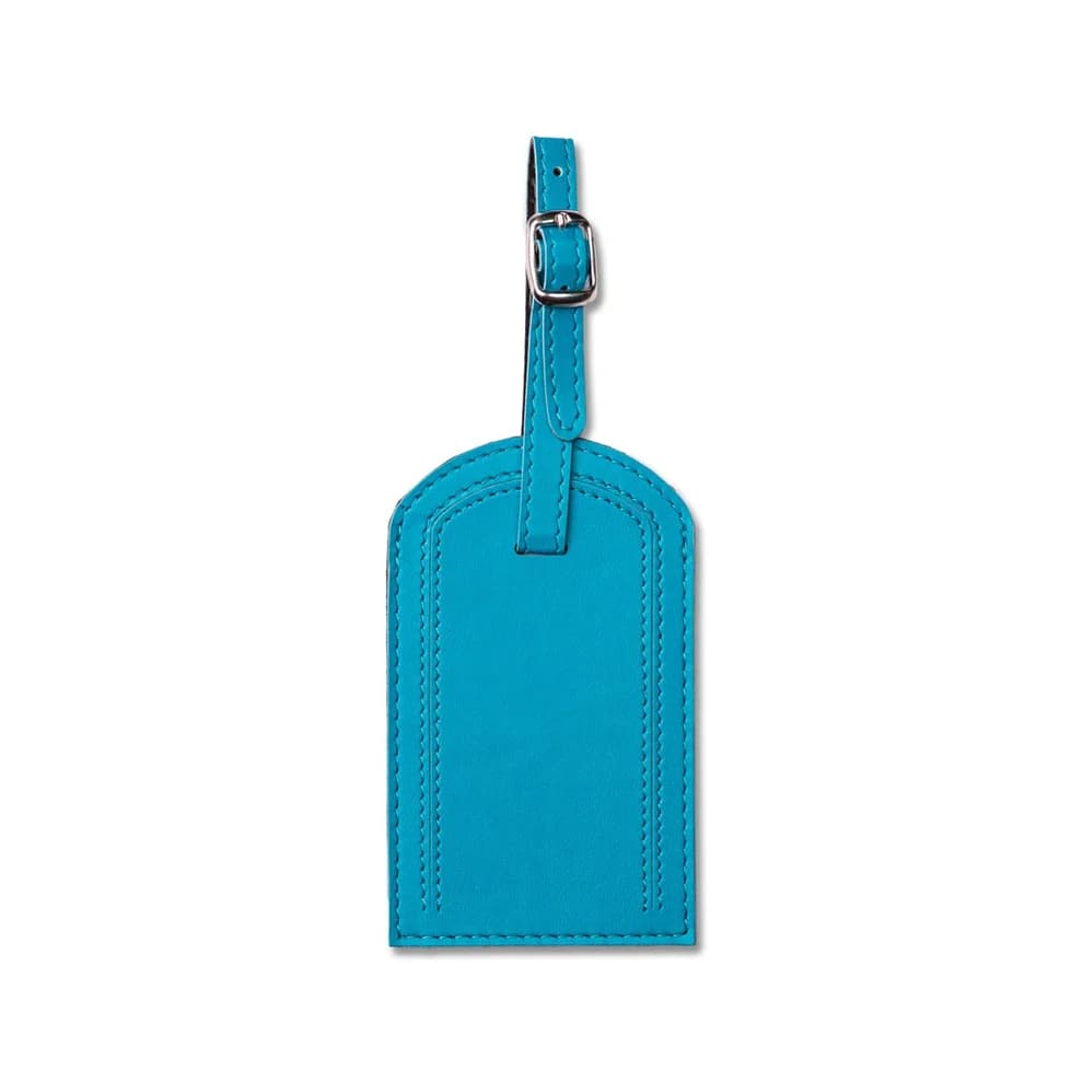Dorchester Large Luggage Tag, Aqua