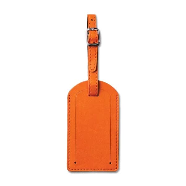 Dorchester Large Luggage Tag, Orange