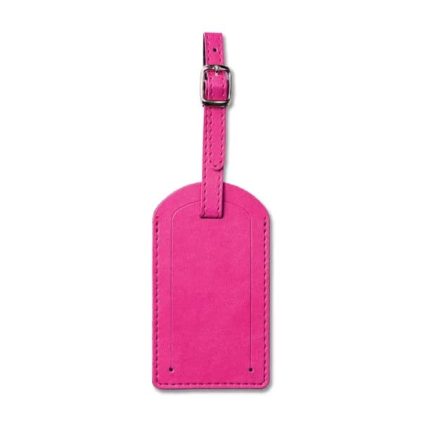Dorchester Large Luggage Tag, Pink