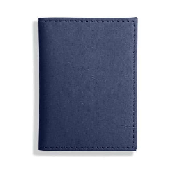 Windsor Collection Leather Multi Purpose Card Holder, Navy