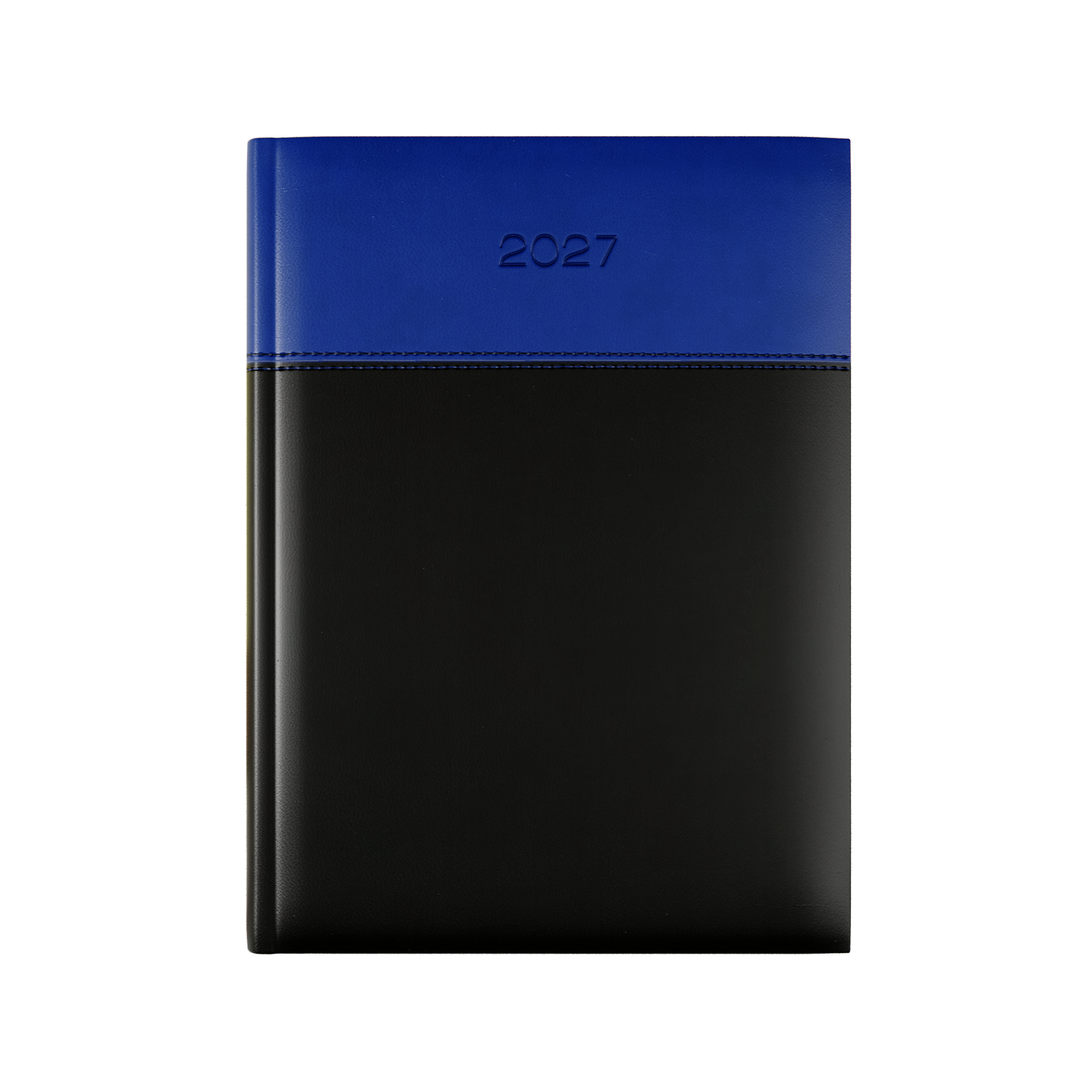 dorchester-horizon-a5-desk-week-to-view-black-royal-blue