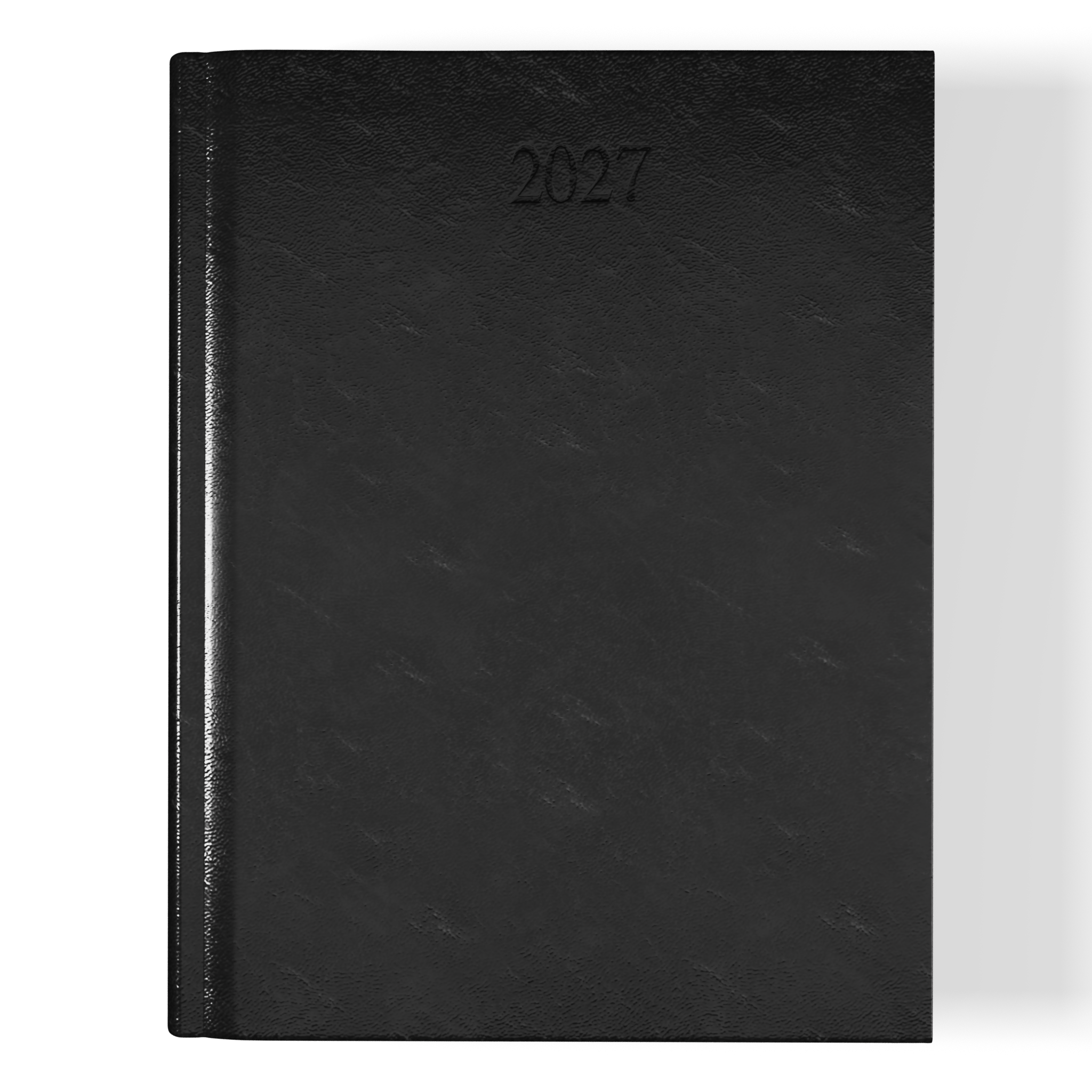 richmond-finegrain-quarto-desk-diary-day-per-page-black