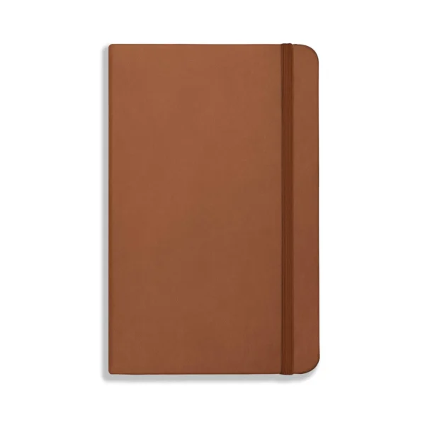 Dorchester Newhide A6 Notebook, Feint Ruled, Chocolate