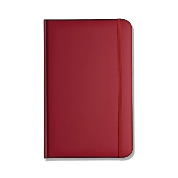 Lewes SmoothGrain A6 Notebook, Feint Ruled, Red